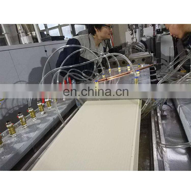 PVC Wood Plastic Composite Decking WPC Machine