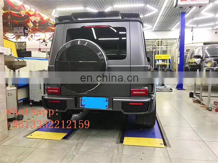 2019y new G class W464 G63 G500 G350 front bumper fender lights rear bumper body kit for cars w464 W463A G63 b style car kit set