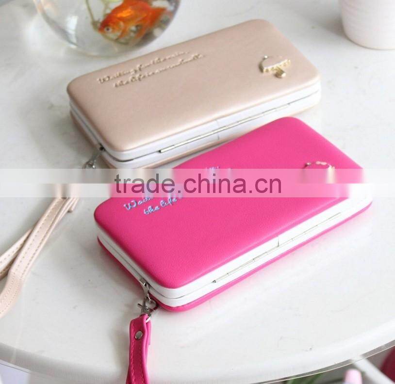 Multicolor Handbag decorated with Umbrella PU Material Pu Leather Mix color Type clutch