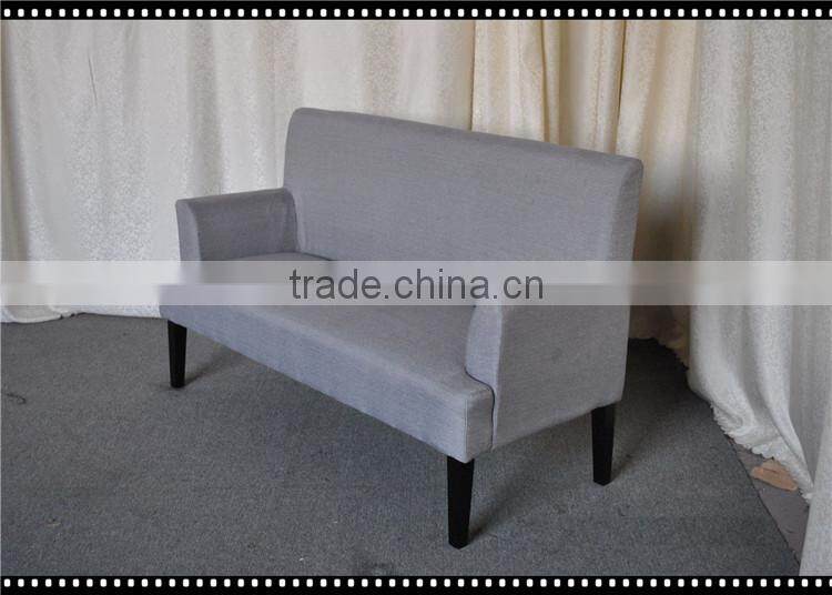 Country style fabric living room sofa chair