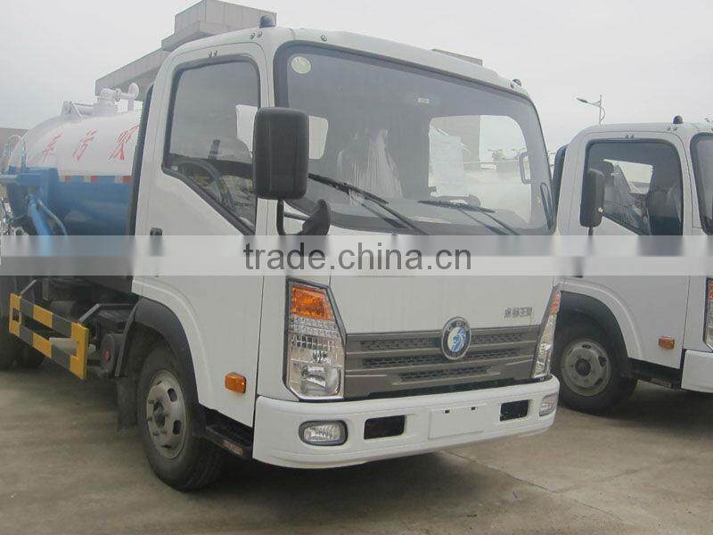 4cbm Sinotruck Light Duty Vacuum Sewer Truck