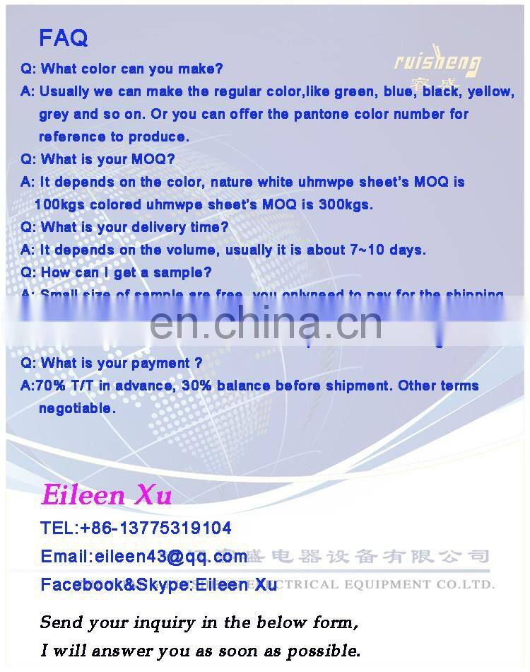 UHMW-PE hard black plastic sheet/flexible plastic sheets