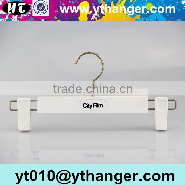 YY0487 custom clothing brands white rubber paint clothes hanger