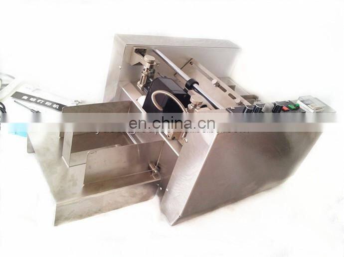 MY-300 automatic batch/lot/series number expiry date embossing printing machine for plastic bags/aluminum foil