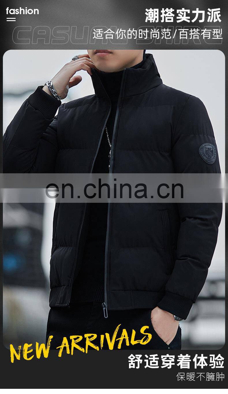 Christmas xmas sale slim coat men's jacket winter overcoat plus size winter Puffer Jacket men's bread bubble coat