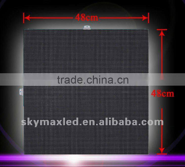 P4 Full color die cast hang led screen