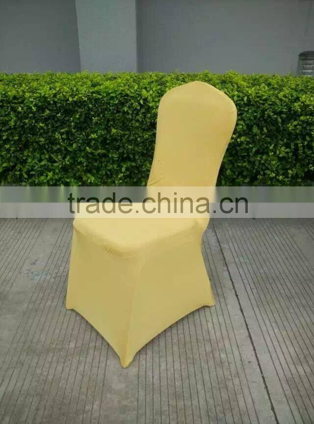 Logo print luggage spandex chair cover wedding