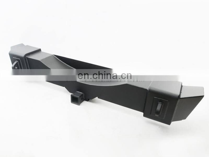 Maiker Offroad Rear Bumper for Jeep Wrangler JK 07+ Auto Black Steel bumper