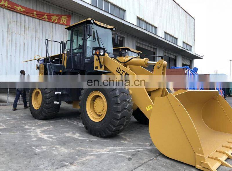 5 tons rock bucket wheel loader SEM655D/655D hot sale in Africa