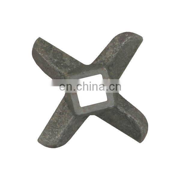 Carbon steel investment casting hand operated meat mincer parts