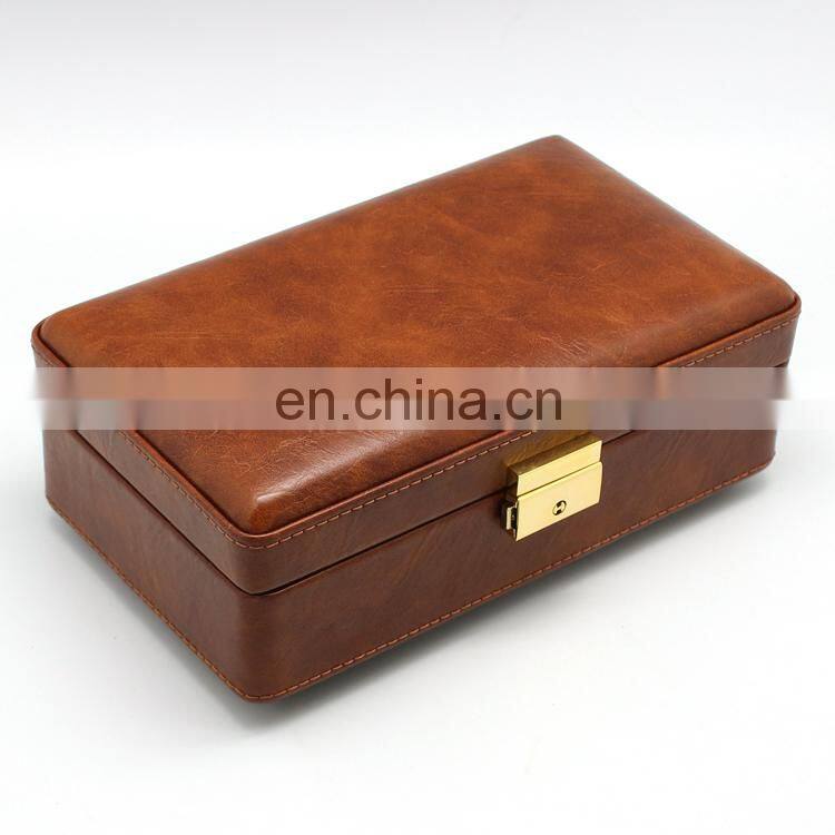 Cigar Premium Leather cigar box Cigar Travel Case Humidor