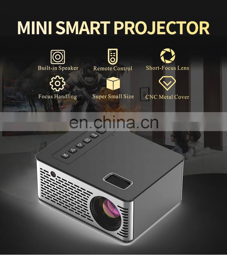 2020 newest products mini projector Home Theater Multimedia USB/TF new hot smart led pocket UC26