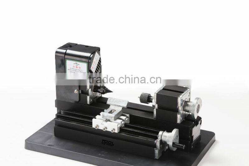 24 watts motor Mini Metal Wood-turning Machine for hobby modelmaking