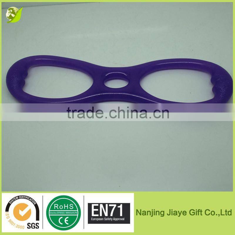 Resuable rubber yoga stretch strap elastic rope