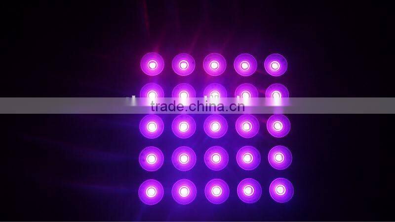 multi function individual control cree LED matarix wall indoor stage lighting stage blinder light