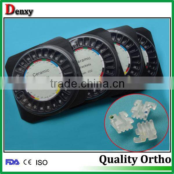 brace for teeth 0.018/0.022 orthodontic clear ceramic bracket