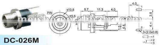 CE male 3.5mm diameter earphone jack in common use