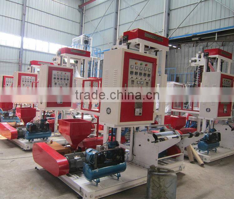 ruian city good quality high speed mini pe film blowing machine