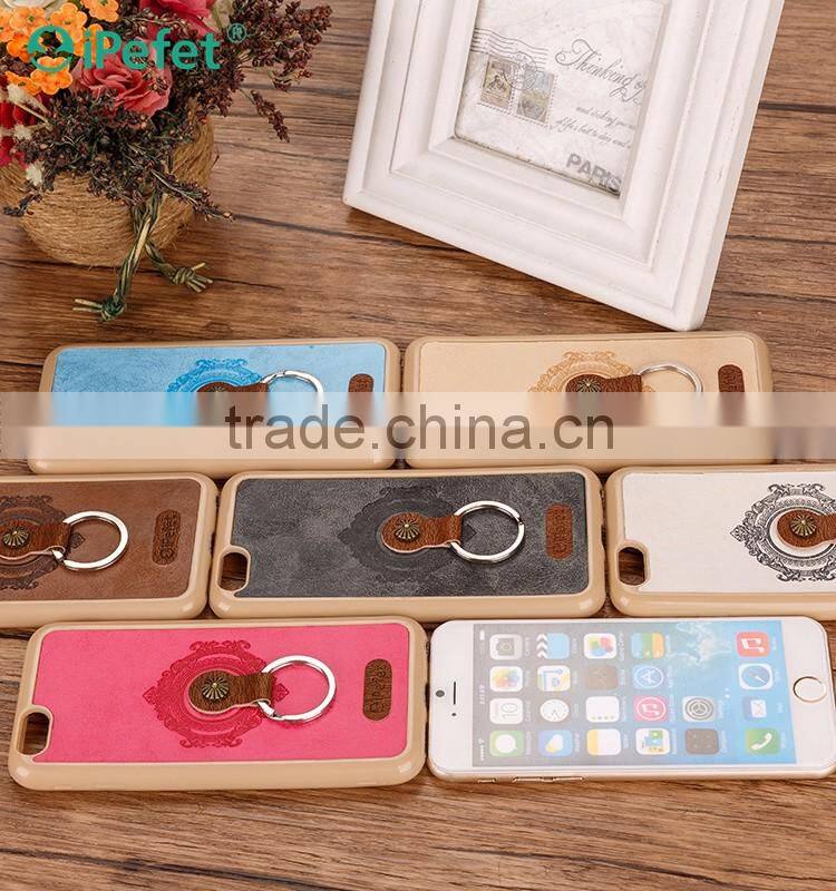 PU Leather TPU Kickstand Back Cover Cases For iPhone 6S