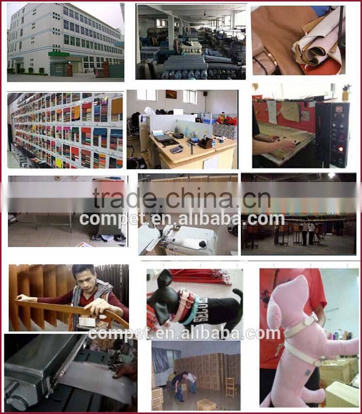Wholesale pet supplies mushroom nails pu leather dog collars