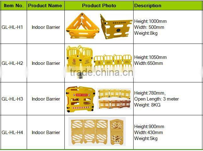 Plastic Pedestrian Road Barrier