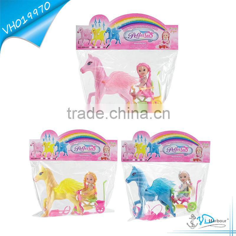 2016 Cheap Rubber Horse Toy Sets