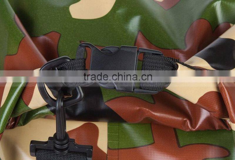 Portable 5L to 30L Camouflage Waterproof Bag Storage Dry Bag For Outdoor Canoe Kayak Rafting Camping Climbing Hike