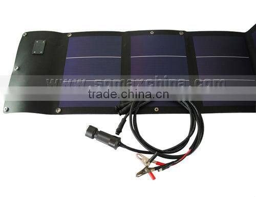 2013 newest 12w 18v waterproof fexible solar panel charger