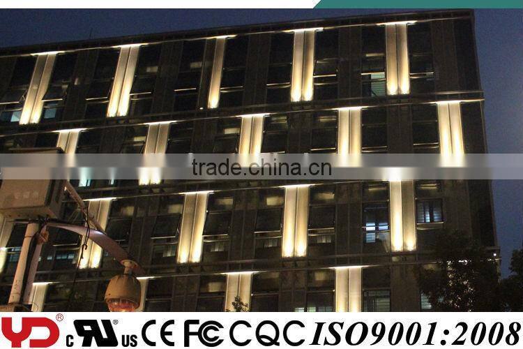 IP68 fireproof V-0 high power high building wall washer CE UL approved