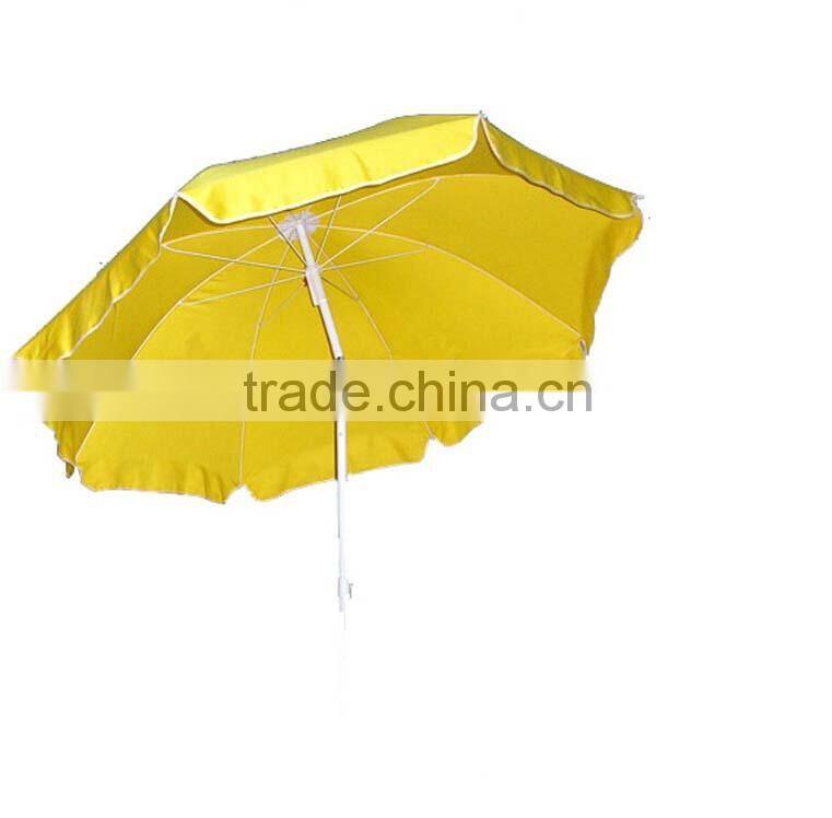 Polyester Fabric Beach Umbrella/ Fold umbrella