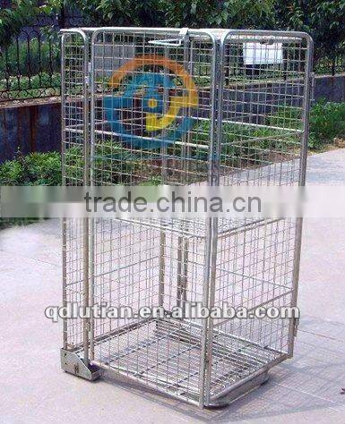 medical rolling cart, rolling display cart, supermarket cage cart, warehouse rolling cart