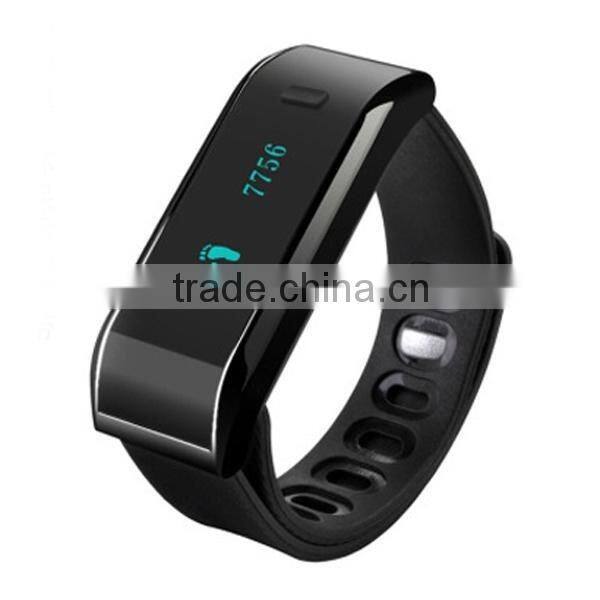 2015 new IP67 waterproof OLED screen Smart Wristband Watches TW07 Bluetooth 4.0 Smartband Sport Bracelet Self Selfie Controller