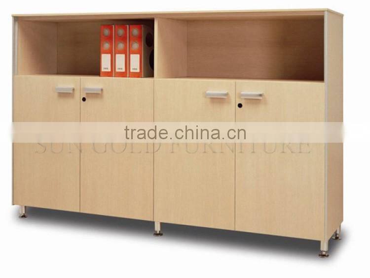 Commercial modern wood office cabinet/furniture cabinet /book cabinet (SZ-FCB401)