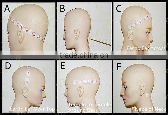 2013 TOP new fashion good quality full lace virgin brazilian human hair wig