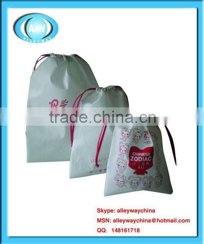 PP non woven drawstring christmas gift bag