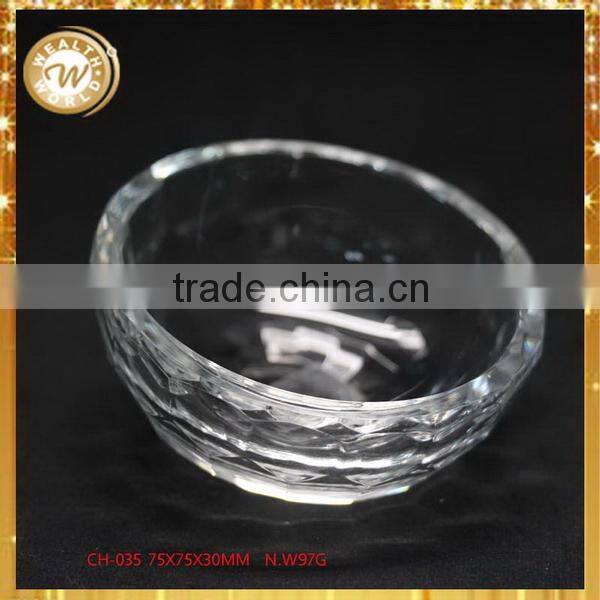 Bottom price promotional 3 light crystal candle holder
