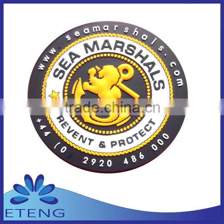 High Quality custom PVC rubber drink coasters For promotion item