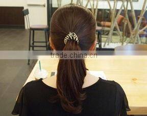 Colorful telephone wire hair band