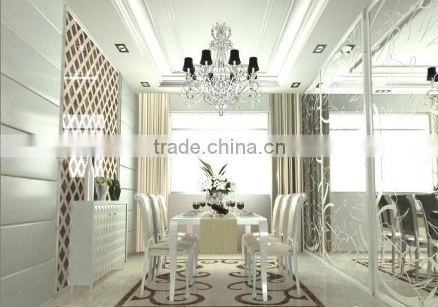 800*800 Black and Gold crack design glazed polished tiles