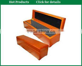 2015 wholesale custom design luxury wooden coin collect case