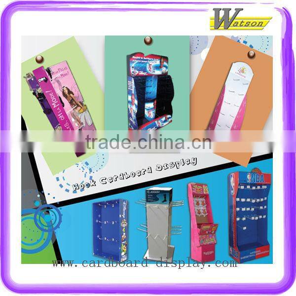 free magazine leaflet for hot sale product in supermarket corrugated paper stand display shelf