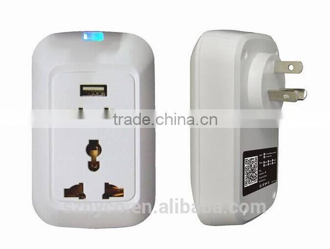 Tablet smartphone control/high property wireless wifi smart plug