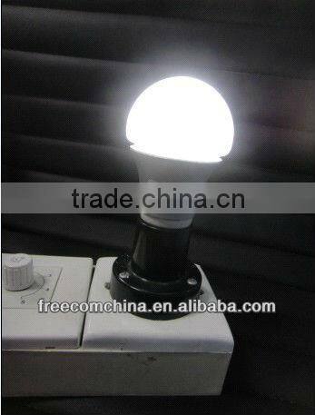 LED Bulb Light housing E27 3w frosted glass cover
