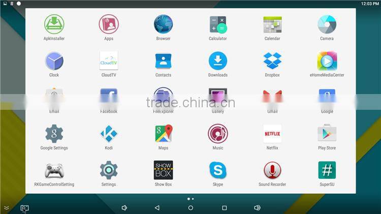 M8R Octa Core RK3368 CPU built Dual WIFI and BT4.0 Android 5.1 Lollipop Smart TV BOX