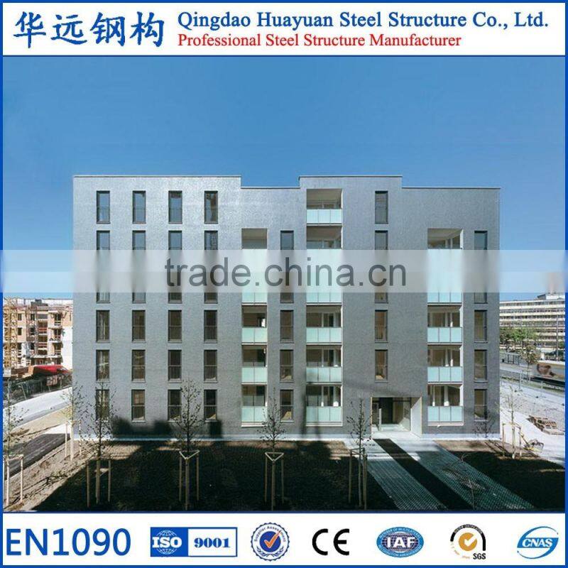 China Supplier Prefabricated Steel Structure Apartments Turnkey
