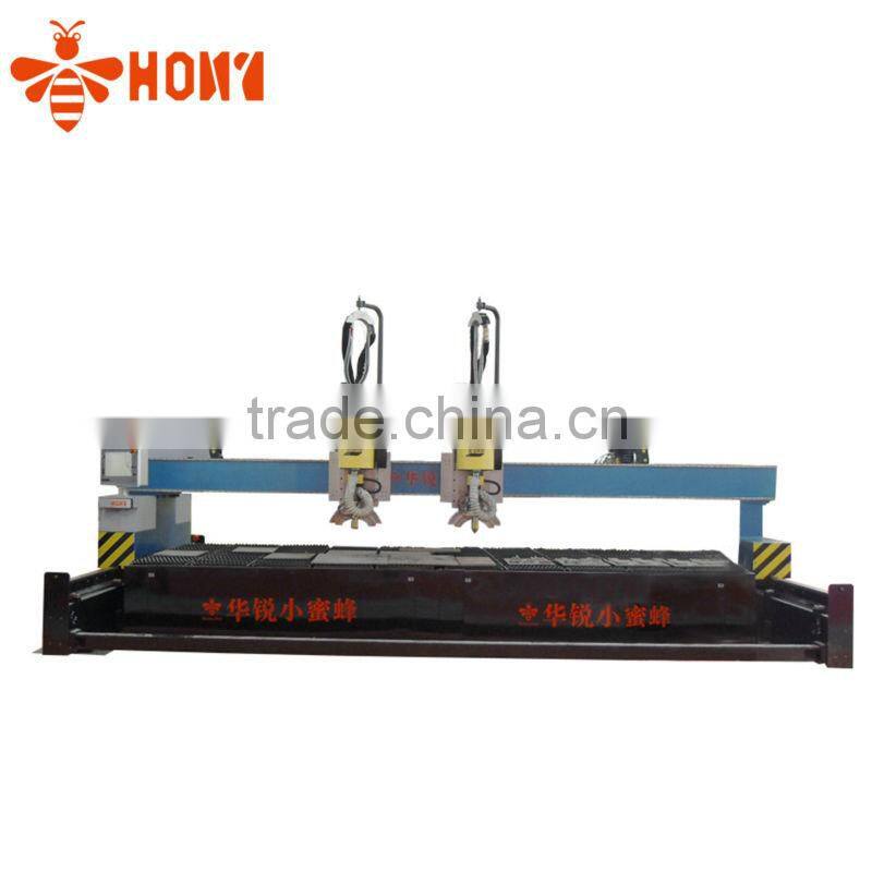 Heavy duty metal cnc plasma bevel cutting