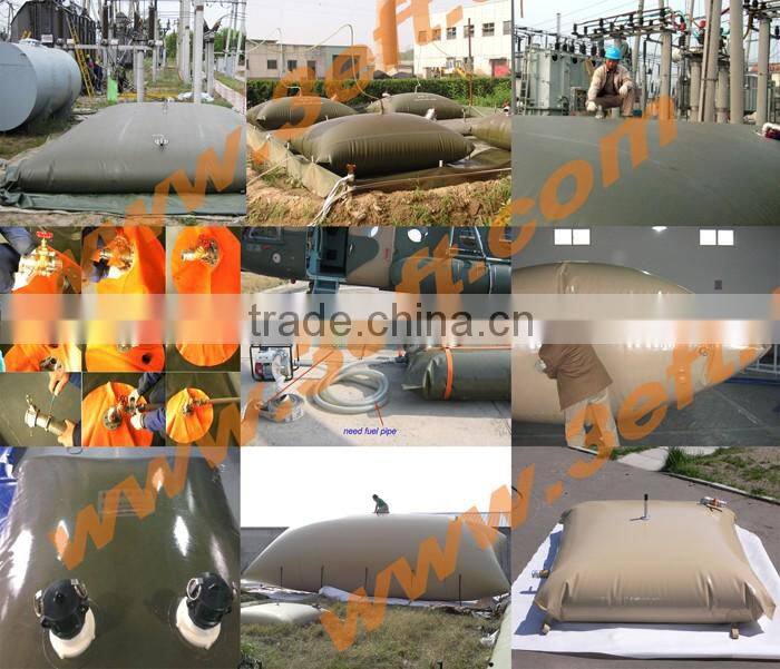 Flexitank/flexibag/Collapsible/PVC oil bladders for transformer maintenance