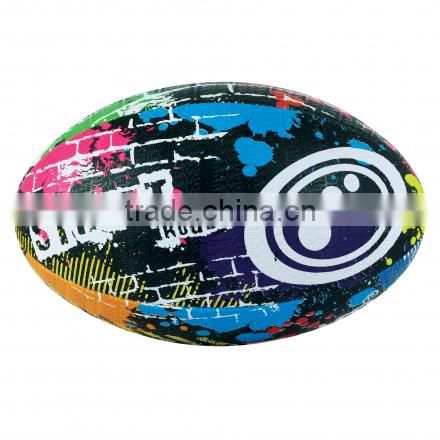 wholesalers rubber rugby balls high quality custom rugby balls