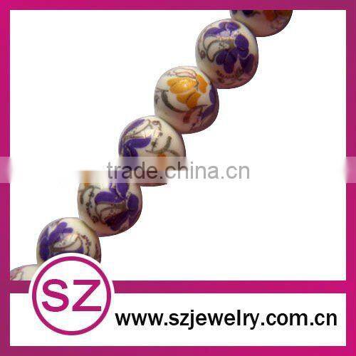 T38 2014 hot sale ceramic crytal bead jewelry