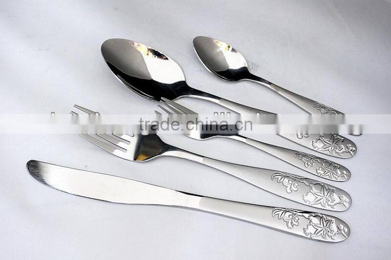 Stainless steel dinner knife for restaurant